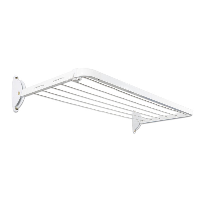 Daytek Indoor Fold Down WallMounted Drying Rack & Reviews Wayfair Canada